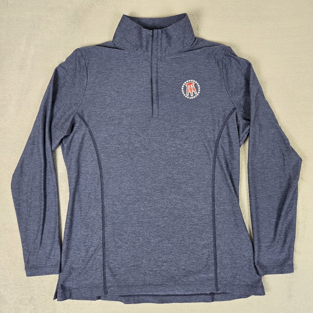 Peter Millar Essential Perth 1/4 Zip‎ Womens Large Golf Pullover Barstool Sports